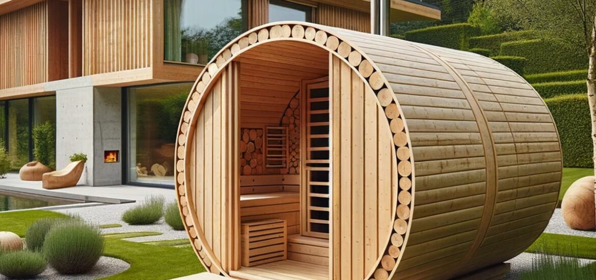 holz Gartensauna